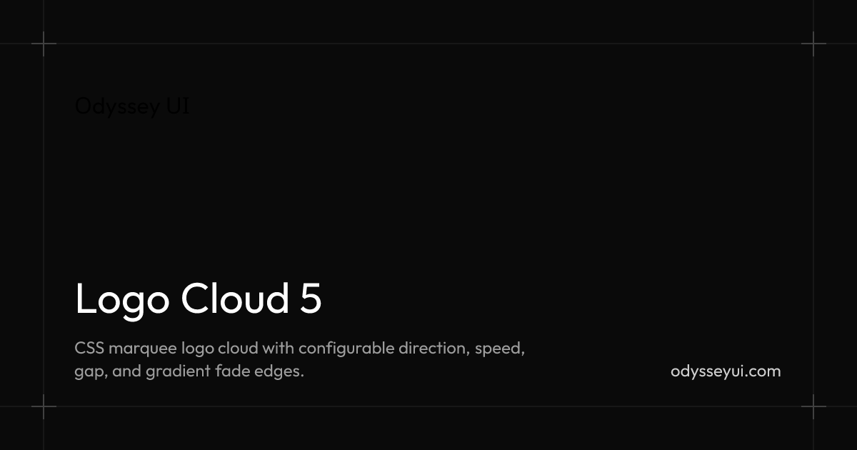 Logo Cloud 5 - Odyssey UI